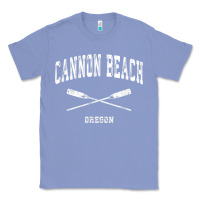 Colony Blue cannon beach oregon vintage nautical crossed oars t shirt Classic Tee - linhVisuals