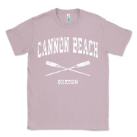 Lilac cannon beach oregon vintage nautical crossed oars t shirt Classic Tee - linhVisuals