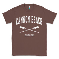 Chestnut cannon beach oregon vintage nautical crossed oars t shirt Classic Tee - linhVisuals