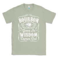 Matcha bourbon goes in wisdom comes out funny whiskey lover gift premium t sh Classic Tee - linhVisuals