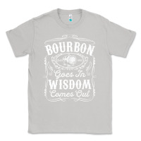 Moon Dust bourbon goes in wisdom comes out funny whiskey lover gift premium t sh Classic Tee - linhVisuals