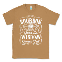 Toasted Coconut bourbon goes in wisdom comes out funny whiskey lover gift premium t sh Classic Tee - linhVisuals