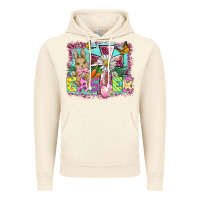 Vintage Artic easter cross background Vintage Hoodie - BarkalooDesign