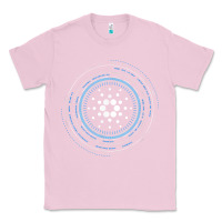 Bubblegum Pink cardano ada crypto cryptocurrency t shirt Classic Tee - linhVisuals