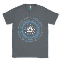 Charcoal Heather cardano ada crypto cryptocurrency t shirt Classic Tee - linhVisuals
