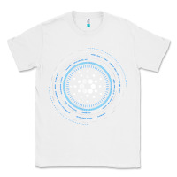 White cardano ada crypto cryptocurrency t shirt Classic Tee - linhVisuals