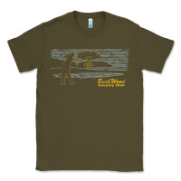 Army Green caddyshack bushwood country club explosion t shirt Classic Tee - linhVisuals