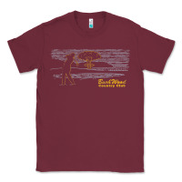 Burgundy caddyshack bushwood country club explosion t shirt Classic Tee - linhVisuals