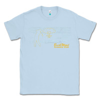 Dusty Blue caddyshack bushwood country club explosion t shirt Classic Tee - linhVisuals