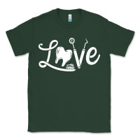 Sports Green dentistry dentist dental assistant dental hygienist gift pullover hood Classic Tee - linhVisuals