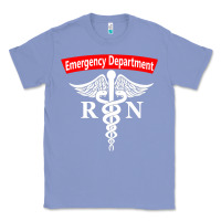 Colony Blue emergency department nursing er registered nurse rn caduceus raglan ba Classic Tee - linhVisuals