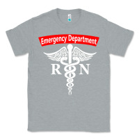 Heather Grey emergency department nursing er registered nurse rn caduceus raglan ba Classic Tee - linhVisuals