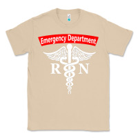 Mushroom emergency department nursing er registered nurse rn caduceus raglan ba Classic Tee - linhVisuals