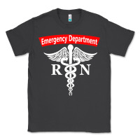 Smoke emergency department nursing er registered nurse rn caduceus raglan ba Classic Tee - linhVisuals