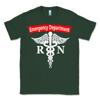 Sports Green emergency department nursing er registered nurse rn caduceus raglan ba Classic Tee - linhVisuals