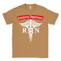 Toasted Coconut emergency department nursing er registered nurse rn caduceus raglan ba Classic Tee - linhVisuals
