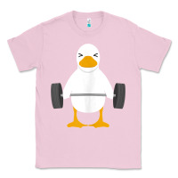 Bubblegum Pink duck deadlift design   weight lifting gym workout tank top Classic Tee - linhVisuals