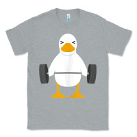 Heather Grey duck deadlift design   weight lifting gym workout tank top Classic Tee - linhVisuals