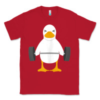 Duck Deadlift Design   Weight Lifting Gym Workout Tank Top Classic Tee | Teevron