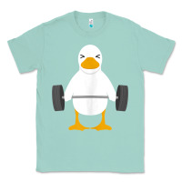 Seafoam duck deadlift design   weight lifting gym workout tank top Classic Tee - linhVisuals