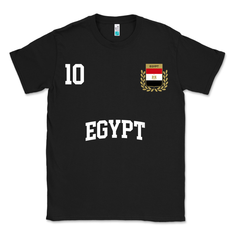 Egypt Team Sports Number 10 Soccer Egyptian Flag T Shirt Classic Tee by linhVisuals | Teevron