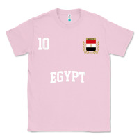 Bubblegum Pink egypt team sports number 10 soccer egyptian flag t shirt Classic Tee - linhVisuals