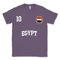 Lavender egypt team sports number 10 soccer egyptian flag t shirt Classic Tee - linhVisuals