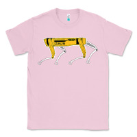 Bubblegum Pink dynamics robot dog spot for boston militaries t shirt Classic Tee - linhVisuals