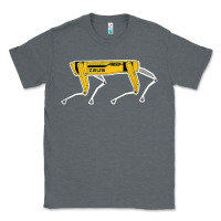 Charcoal Heather dynamics robot dog spot for boston militaries t shirt Classic Tee - linhVisuals