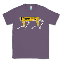Lavender dynamics robot dog spot for boston militaries t shirt Classic Tee - linhVisuals