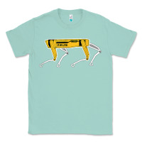 Seafoam dynamics robot dog spot for boston militaries t shirt Classic Tee - linhVisuals