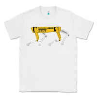 White dynamics robot dog spot for boston militaries t shirt Classic Tee - linhVisuals