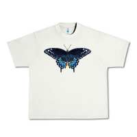 Pistachio Black Swallowtail Butterfly Urban Heavy Tee - LillyAllenDesigns