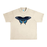 Sandshell Black Swallowtail Butterfly Urban Heavy Tee - LillyAllenDesigns