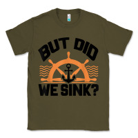 Army Green funny boat captain gift for boater men women cool boating t shirt Classic Tee - linhVisuals