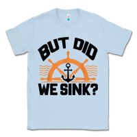 Dusty Blue funny boat captain gift for boater men women cool boating t shirt Classic Tee - linhVisuals