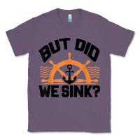 Lavender funny boat captain gift for boater men women cool boating t shirt Classic Tee - linhVisuals