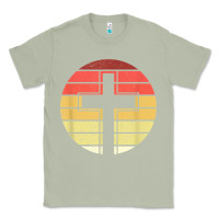 Matcha jesus cross retro style vintage t shirt Classic Tee - linhVisuals