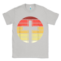 Moon Dust jesus cross retro style vintage t shirt Classic Tee - linhVisuals