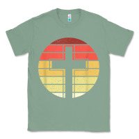 Sage jesus cross retro style vintage t shirt Classic Tee - linhVisuals