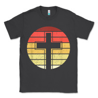 Smoke jesus cross retro style vintage t shirt Classic Tee - linhVisuals