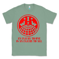 Sage iww injury one is injury to all front and back red zip hoodie Classic Tee - linhVisuals