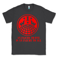 Smoke iww injury one is injury to all front and back red zip hoodie Classic Tee - linhVisuals