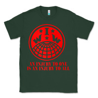 Sports Green iww injury one is injury to all front and back red zip hoodie Classic Tee - linhVisuals