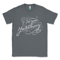 Charcoal Heather i'm your huckleberry tank top Classic Tee - linhVisuals