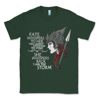 Sports Green fate whispers to her you cannot withstand the storm t shirt Classic Tee - linhVisuals