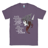 Lavender fate whispers to her you cannot withstand the storm t shirt Classic Tee - linhVisuals