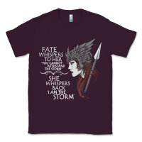 Plum fate whispers to her you cannot withstand the storm t shirt Classic Tee - linhVisuals