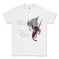 White fate whispers to her you cannot withstand the storm t shirt Classic Tee - linhVisuals