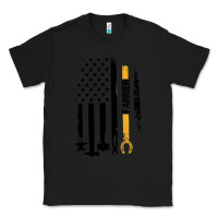 Black farrier, horse lovers no hoof no horse barefoot father's day pullover Classic Tee - linhVisuals